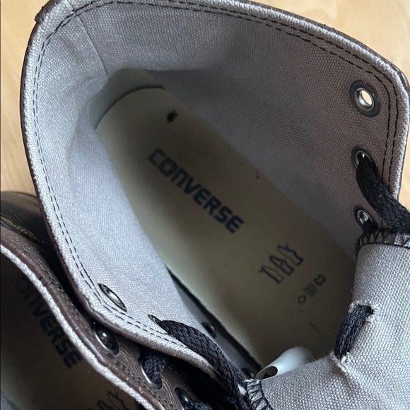 Converse Men's Dark Brown High-Top Sneakers - Picture 2 of 6